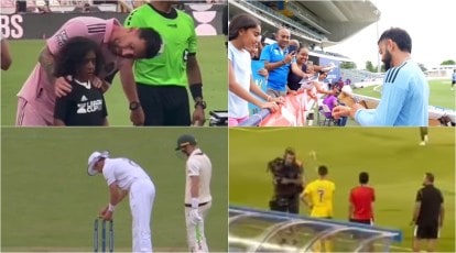 Weekend Watch List: Messi and Kohli's sweet gestures towards kids, Ronaldo  blows a fuse, Broad's mind games and familiar fights at El Clasico